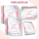 Kit Capas Aquarelado - Arquivo Digital