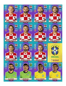 Arquivo P Imprimir Figurinhas Copa Qatar 2022 Fundo Azul Pdf