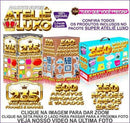 1759 Kit Digital Arquivos Festas Silhouette Scrap Convites