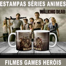 Estampas Canecas Séries Animes Games Heróis Sublimação Filme