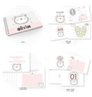 Arquivo Digital Kit Livro Do Bebê Bichinhos Escandinavos