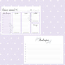 Arquivo Digital - Planner Semanal Permanente Lavanda