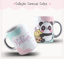 Caderno Cute Menina 2 - Arquivo Digital