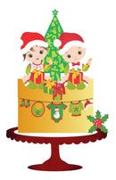 Arquivo De Corte Topo De Bolo Natal 64 Studio
