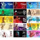 Pack Artes Canecas Umbanda Orixás Estampas