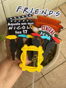 Arquivo De Corte Topo De Bolo Friends 01