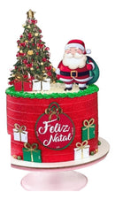 Arquivo De Corte Topo De Bolo Natal 2731