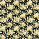 Papel Golden Garden Floral Amarelo Digital + Brinde