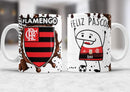 12 Arte Caneca Páscoa Torcedor Editável Corel Draw + Png