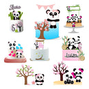 Arquivo  Corte Topo De Bolo - Panda 22 Temas Combo1