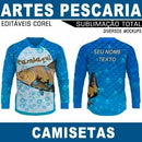 Estampas Camisetas Total Pescaria Pesca Arquivos Corel