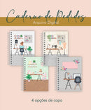 Arquivo Digital Combo Pedidos Planner Financeiro Blocos