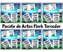 Pack De Artes Para Sublimação Em Canecas | Flork Futebol