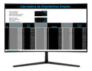 Planilha Calculadora De Empréstimo Tabela De Amortização