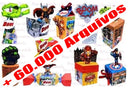 Kit Vingadores + 60.000 Arquivos De Corte Para Silhouette