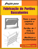 Pack De Projetos De Portões Basculantes E Corrediços - 2023