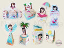 Arquivo De Corte Silhouette Praia + Brindes