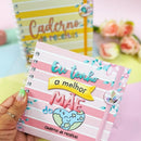 Ki Encadernação + Kit Digital Dia Das Mães Caderno Memórias
