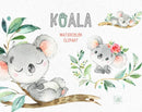 Kit Digital Koala Aquarela