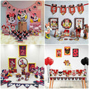 Pack Arquivos de Corte Silhouette Minnie Vermelha Só um Bolinho 4 Kits - Studio e PDF