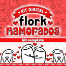 Estampas Dia Dos Namorados Kit Digital Bento Flork