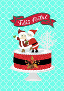 Arquivo De Corte Topo De Bolo Natal 16 Studio