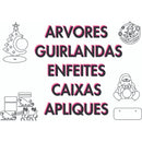 Pacote +de 500 Vetor Natal Guirlanda Enfeites Corte Cnc Mdf