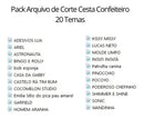 Pack Arquivo De Corte Cesta Confeiteiro Studio (02)