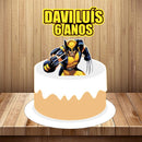 Topo De Bolo Wolverine - Arquivo Digital
