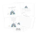 Arquivo Digital Livro Do Bebê Arco Íris Azul-9 Itens- Lindo!