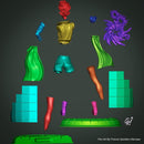 Marvel X-men Jubilee Fan Art Stl/obj Para Impresión 3d