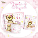 kit sublimaçao e encadernaçao agenda caneca - URSINHA DE BRINQUEDO