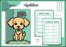 Caderneta Vacina Pet Golden Macho - Arquivo Digital