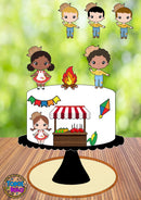 Arquivo De Corte Topo De Bolo Festa Junina Casal Cute