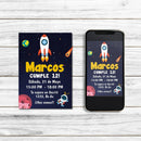 Kit Astronauta + Invitación De Regalo. Cumpleaños. Editable
