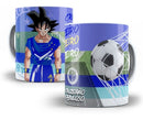 Estampas Sublimação Goku Dragon Ball Futebol Brasileirão