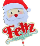 Arquivo De Corte Topo De Bolo Papai Noel