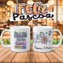 Estampas Pandoca Canecas Páscoa Mockups