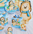 Kit Festa Só Um Bolinho Urso Aviador - Arquivo Digital