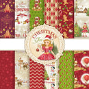 Kit Combo 90 Papéis Digitais Luxo Natal