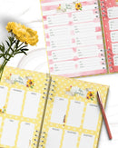 Arquivo Encadernação Agenda Planner Lettering Bicho Papel