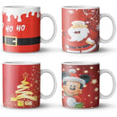 Estampas Sublimação Natal Papai Noel 1.000 Artes Canecas