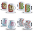 26 Artes Canecas Algabeto Cute Arquivo Editável Cdr