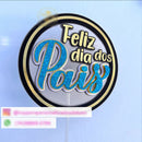 Arquivo De Corte Topo Feliz Diia Dos Pais Circular - Studio