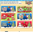 Kit Digital Natal Papai Noel Frases Ilustracin 2022