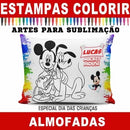 Desenhos Png Colorir Almofadas Dia Das Crianças