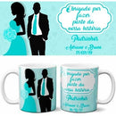 Estampas Casamento Noivo Noiva Padrinhos Sublimação Canecas