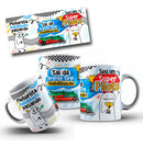2 Artes Para Caneca Flork Motorista Habilitado Arquivos Png