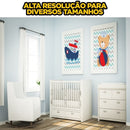 Combo De Artes 176 Kits De Quadros E Placas Decorativas
