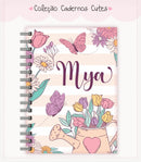 Caderno Cute Menina 1 - Arquivo Digital